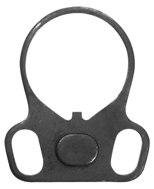 ERGO/FALCON INDUS INC Ergo 4970 Double Sling Plate  Steel Black for AR-15