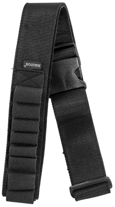 BULLDOG CASE COMPANY Bulldog WABS Shell Belt  Black Nylon 20rd Shotgun Adjustable