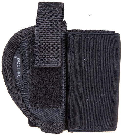 BULLDOG CASE COMPANY Bulldog WANK20R Ankle  Black Elastic Velcro Fits Glock 43 Fits Ruger LC9 Fits Glock 42 Fits 2-3" Barrel Right Hand