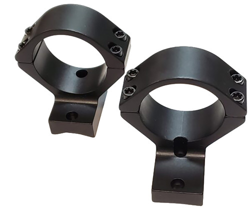 TALLEY MANUFACTURING INC Talley 94X700 Scope Mount/Ring Combo  Extended Black Anodized 1" Tube Springfield Armory Waypoint Medium Rings