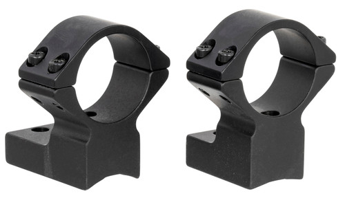 TALLEY MANUFACTURING INC Talley 95X702 Scope Mount/Ring Combo  Black Aluminum 1" Tube Winchester Model 70 High Rings 0 MOA