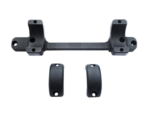 DNZ PRODUCTS LLC DNZ 21300 Game Reaper Scope Mount/Ring Combo Matte Black 1" Tube, Fits Howa 1500 Long Action Rifle, Medium Rings