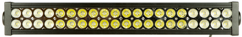 GSM OUTDOORS Cyclops CYCLBDR120SM Dual Row Side Mount Black 9000 Lumens White LED 21.50"