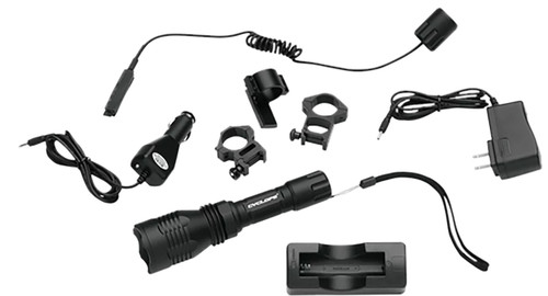 GSM OUTDOORS Cyclops CYC-VB250NC Varmint Light 250 Lumen Green LED  Black Anodized