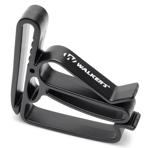 GSM OUTDOORS Walker's GWPBELTLOOP Belt Clip Holder Universal Belt Loop Black Polymer Belt Clip Mount