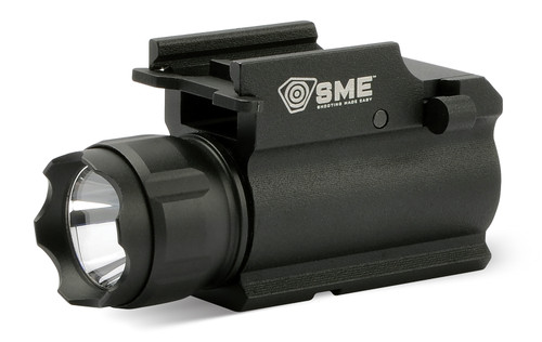 GSM OUTDOORS SME SMEWL Rail Mounted Pistol Weapon Light  Black 250 Lumens White Cree LED