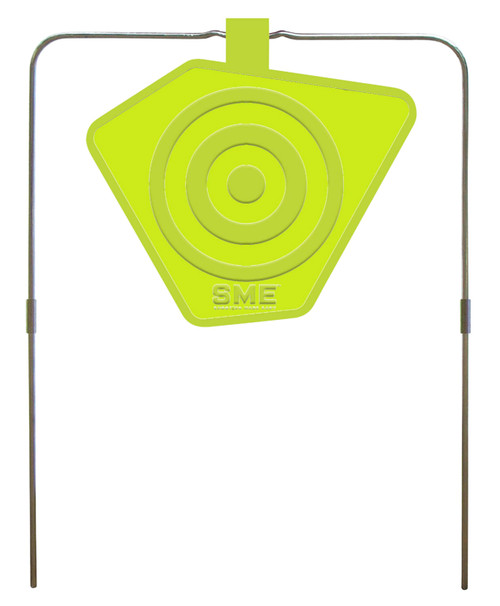 GSM OUTDOORS SME 80SHGNG Self-Healing Gong Pistol/Rifle Polymer Green Gong Illustration