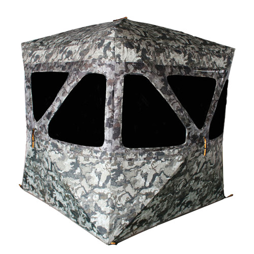 GSM OUTDOORS Muddy MUDINFBLND3 Ground Blind Infinity 3-Person Veil Camo 600D Polyester