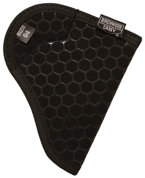 BIRCHWOOD CASEY (GSM) Birchwood Casey EH04 Epoxy Honeycomb  Pocket Size 04 Black Nylon Fits Ruger LCP Ambidextrous
