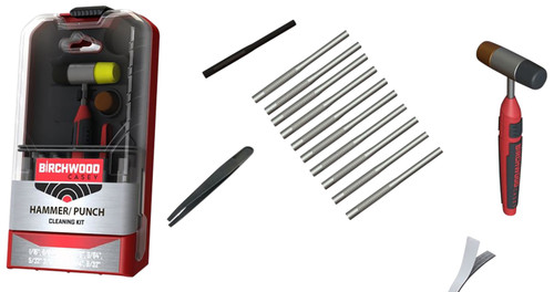 BIRCHWOOD CASEY (GSM) Birchwood Casey HMPNCHKIT Hammer & Punch Kit  19 Pieces