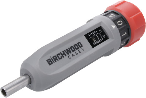 BIRCHWOOD CASEY (GSM) Birchwood Casey TRQW Torque Wrench Set Gray/Red AR-15 Firearm