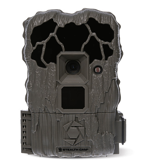 GSM OUTDOORS Stealth Cam STCQS20 QS20  Camo Low Glow IR Flash, Up to 32GB SD Card Memory, Features Integrated Python Provision Lock Latch