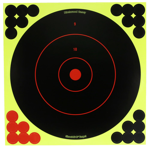 BIRCHWOOD CASEY (GSM) Birchwood Casey TDSNC812PK Target Dispenser  Adhesive Paper 8" Bullseye Includes Pasters 12 PK