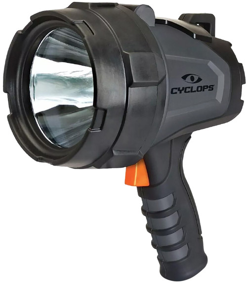 GSM OUTDOORS Walker's CYC1000HHS Cyclops Spotlight Black 1000 Lumens LED Polymer 550 Meters