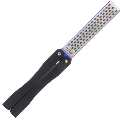 COLD STEEL (GSM) Cold Steel CSKSDSDW Double Sided Knife Sharpener Black Folding Diamond Sharpener Coarse/Fine