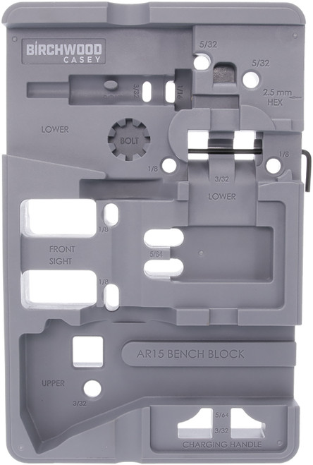 BIRCHWOOD CASEY (GSM) Birchwood Casey ARBENCH-BLOCK Bench Block  Gray AR-15