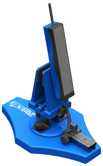 COLD STEEL (GSM) Cold Steel CSKSBKS Benchtop Knife Sharpener Blue Fixed Diamond Sharpener Includes Carry Case