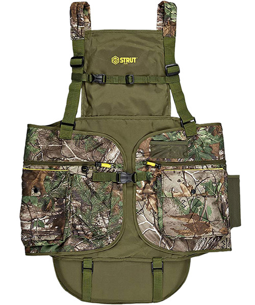 HUNTERS SPECIALTIES (GSM) Hunters Specialties HSSTR1001721 Turkey Vest Edge Large/X Large Mossy Oak Obsession Cotton/Mesh