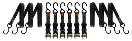 GSM OUTDOORS MUDDY MUD-DRS14-6PK   1"X14" DURABLE RATCHET STRAP