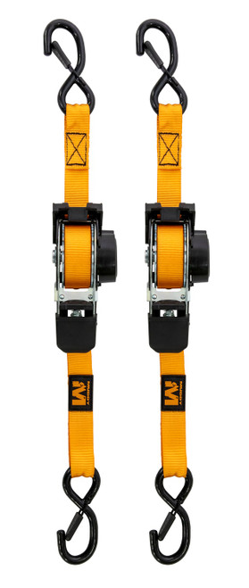 GSM OUTDOORS MUDDY MUD-RRS10-2PK   1"X10" RATCHET STRAPS ORG