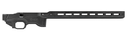 Mdt Sporting Goods Inc 114881BLK ACC Premier Gen2 Chassis Base Cerakote Black Aluminum Fits Ruger American Rimfire Right Hand