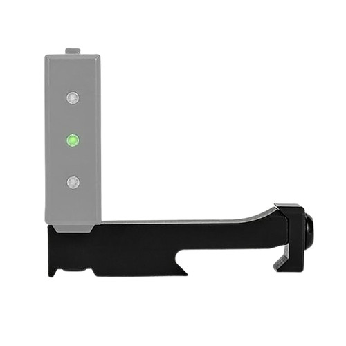 Mdt Sporting Goods Inc 109940BLK Vertical V-Mount  Extended Black Aluminum Compatible w/ Send It Gen2