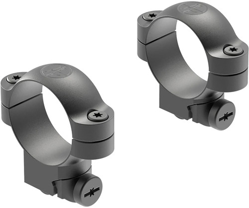 LEUPOLD & STEVENS INC Leupold 51041 Ringmounts Scope Ring Set Matte Black Steel, 30mm Tube Medium Dovetail Fits Ruger M77