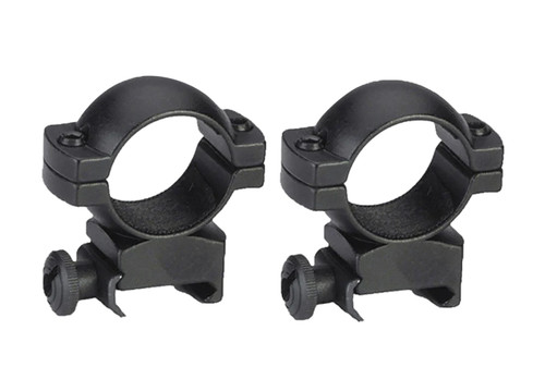 TRADITIONS INC Traditions A793DS Scope Rings  Matte Black 1" High