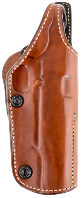 GALCO INTERNATIONAL Galco PHX124 Phoenix  OWB Tan Leather Belt Slide Fits S&W N Frame Fits 5" Barrel Right Hand