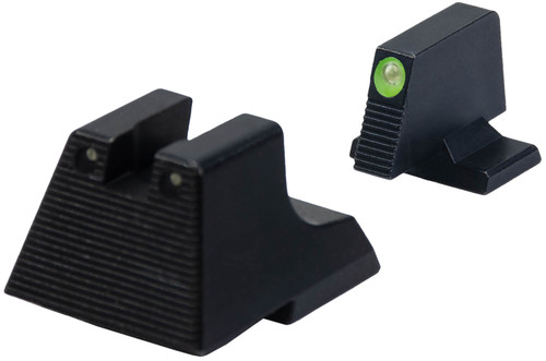 HECKLER & KOCH USA HK 51000935   Green Tritium Black Frame Fits HK VP/HK45/P30