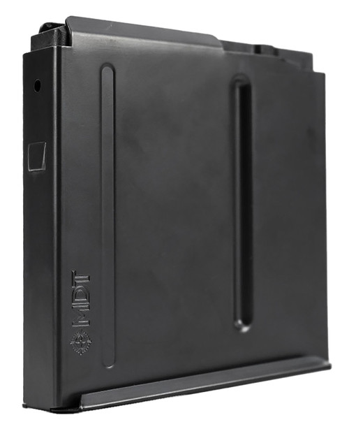 Mdt Sporting Goods Inc 105123BLK AICS Magazine  5rd Extended 300 PRC Long Action Magnum (CIP 3.80" L) Black Steel