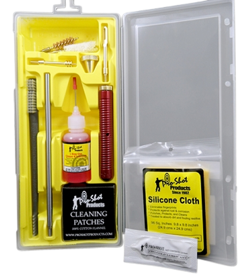 PRO SHOT PRODUCTS Pro-Shot P4010KIT Classic Box Kit .40/ 10mm Pistol/Yellow Plastic Case