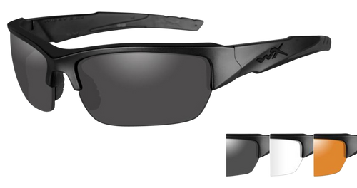 Wiley X Eyewear CHVAL06 Valor Safety Glasses Matte Black
