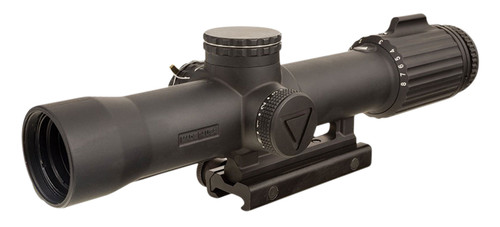 TRIJICON INC Trijicon 2400003 VCOG  1-8x 28mm Obj 109.20-13.10 ft @ 100 yds FOV Matte Black Finish LED Illuminated Red Segmented Circle w/Crosshair MRAD Dot