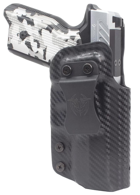 FUSION PRECISION Fusion Firearms QUFUSXFRH XF Pro  Holster IWB/OWB Black Boltaron, Belt Clip, Right Hand