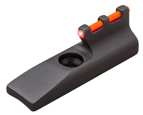 TRUGLO INC (GSM) TruGlo TG965R Front Sight  Red Fiber Optic Front/Black Frame Fits Browning Buck Mark Fits Ruger MK II/MK III/MK IV, 22/45, Front Post Screw Mount