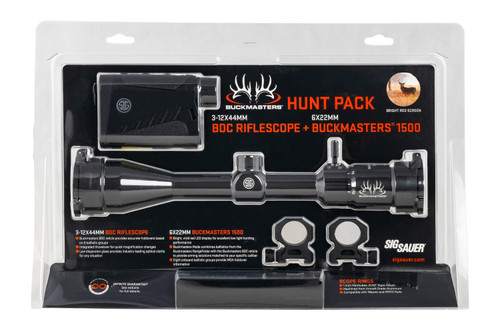 SIG SAUER ELECTRO-OPTICS SIG SOK15BM08   BUCKMASTER 3-9X50  W/RF & RNG KIT