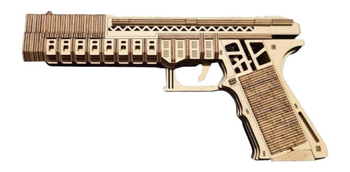 CAMP CO CAMP CBG-PZ-7GLK  WOOD PUZZLE  GLOCK 3D