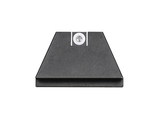 Night Fision GLK004013WGZ Suppressor Height Sights For Glock  Green Tritium White Outline Front Sight-Black/Blank Rear Sight Glock 17/17L/19