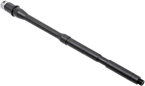 CMMG INC CMMG 22D7C4A Replacement Barrel Kit with Collar, 22 LR 16.10" Threaded, Black Nitride Chromoly Steel, Fits AR-15/Mk4