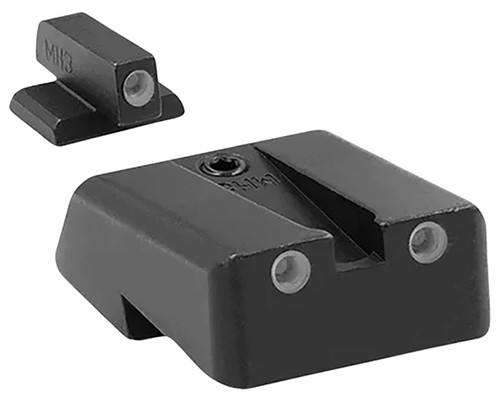 MEPRO USA LLC Meprolight USA 198103101 Tru-Dot  Green Tritium White Outline Front Sight-Green Tritium White Outline Rear Sight Armscor/Rock Island Tac 1911