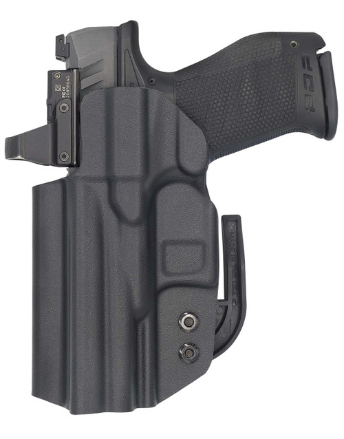 C&G ARMS (HOLSTERS) C&G Holsters 1214100 Covert  IWB Black Kydex Belt Clip Fits Walther PDP 4" Right Hand