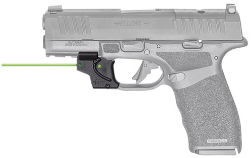 VIRIDIAN GREEN LASERS Viridian 912-0077 Green Laser Sight for Springfield Hellcat Pro E-Series Black