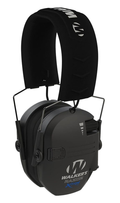GSM OUTDOORS Walker's GWPXRSEM Razor X-TRM Digital Electronic Muff 21 dB Over the Head Black Polymer