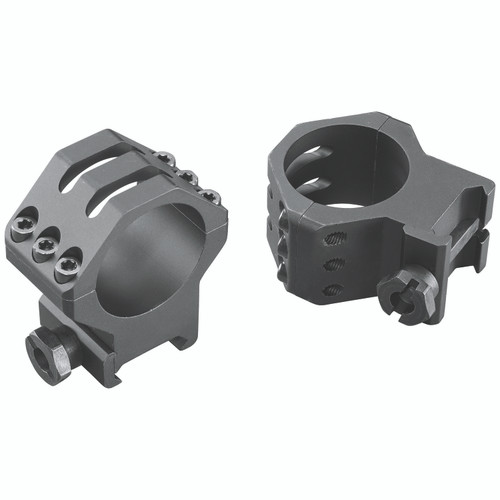 WEAVER/RCBS Weaver Mounts 99694 Six-Hole Picatinny Rings  Matte Black 30mm High