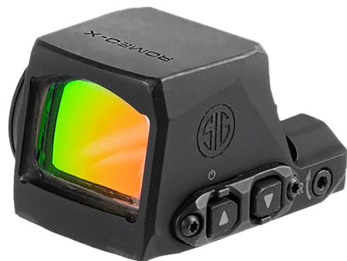 Sig Sauer Electro-Optics SORX1231 Romeo-X  Black Anodized 1 x 24 mm 3 MOA Red Dot Aluminum Housing