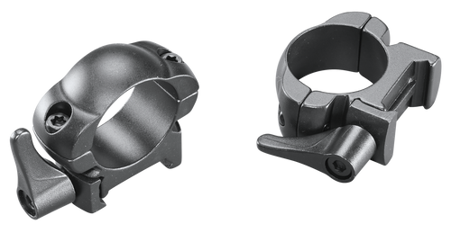 WEAVER/RCBS Weaver Mounts 49325 Lever Lok  Matte Black 1" Medium