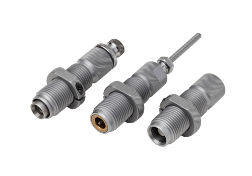 HORNADY MFG CO Hornady 546518 Custom Grade Series II 3 Die Set for 380 ACP Includes Sizer Seater Expander