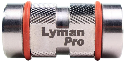 LYMAN PRODUCTS CORP Lyman 7705000 Pro Maximum Cartridge Gauge Silver 9mm Stainless Steel