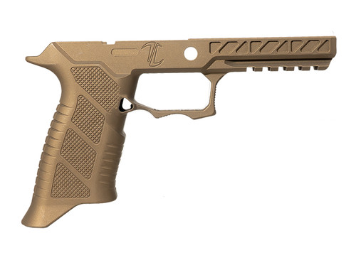 TIMBER CREEK OUTDOOR INC Timber Creek Outdoors SSP320PROGMBB  Pro Grip Module Burnt Bronze Fits Sig P320